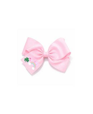 Girls' Shamrock Hair Bow by BITS&BOWS