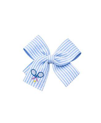 Girls' Tennis Rackets Hair Bow by BITS&BOWS