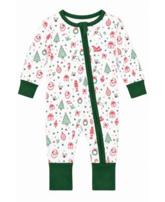 Unisex Dear Santa One-Piece Pajamas - Baby by BITS&BOWS
