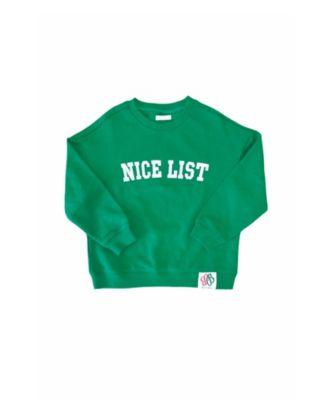 Unisex Nice List Crewneck Sweatshirt - Baby by BITS&BOWS