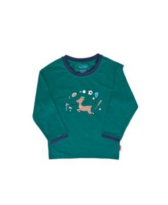 Unisex Reindeer Games Crewneck Long Sleeve T-Shirt - Baby by BITS&BOWS