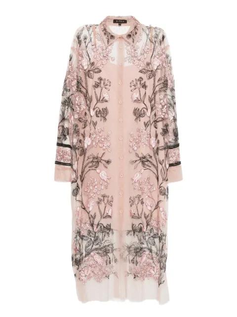 floral embroidered dress by BIYAN