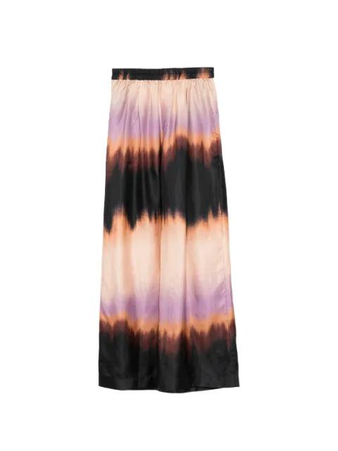 tie-dye palazzo pants by BIYAN