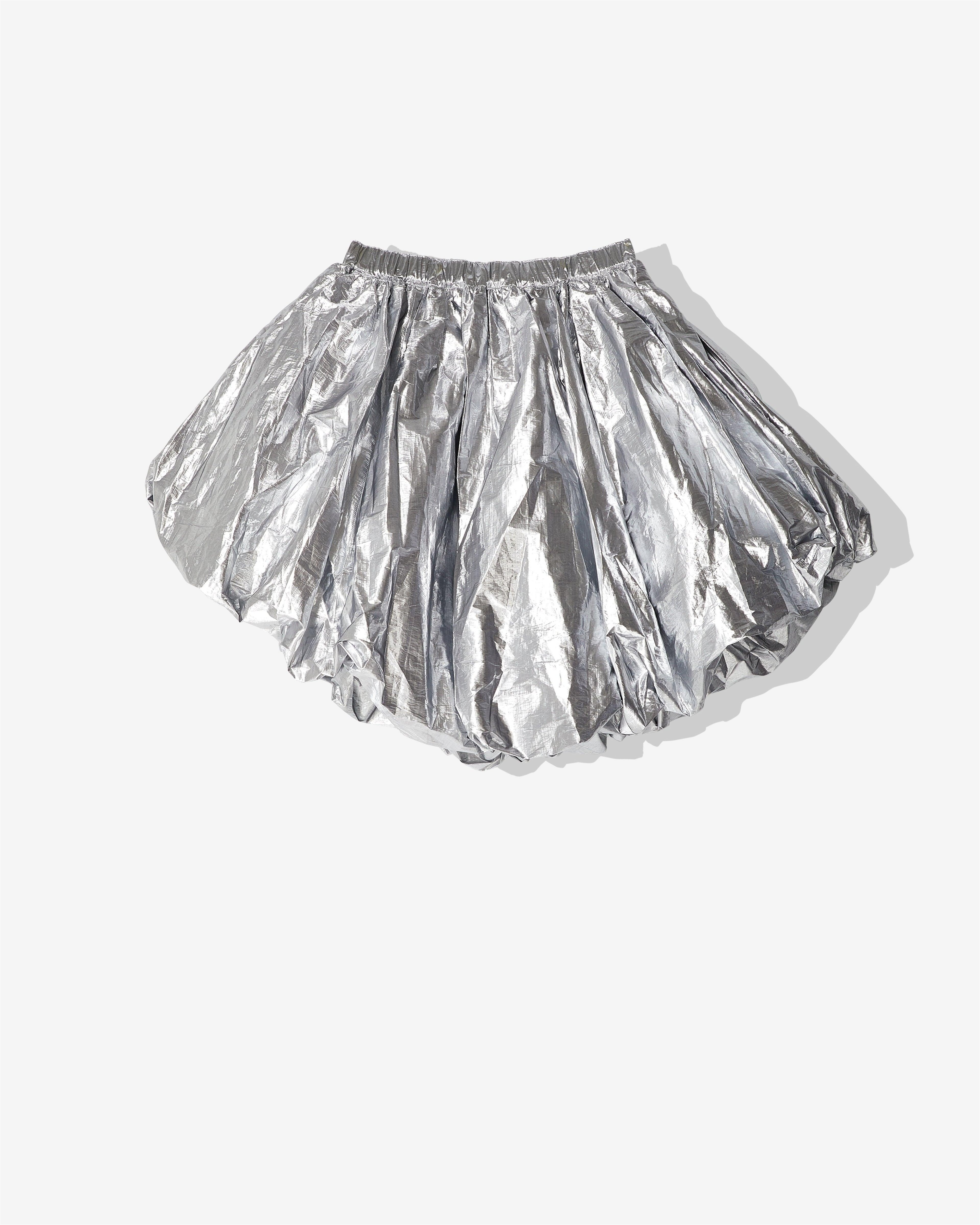 BLACK COMME DES GARÇONS - Asymmetric Skirt - (Silver) by BLACK CDG