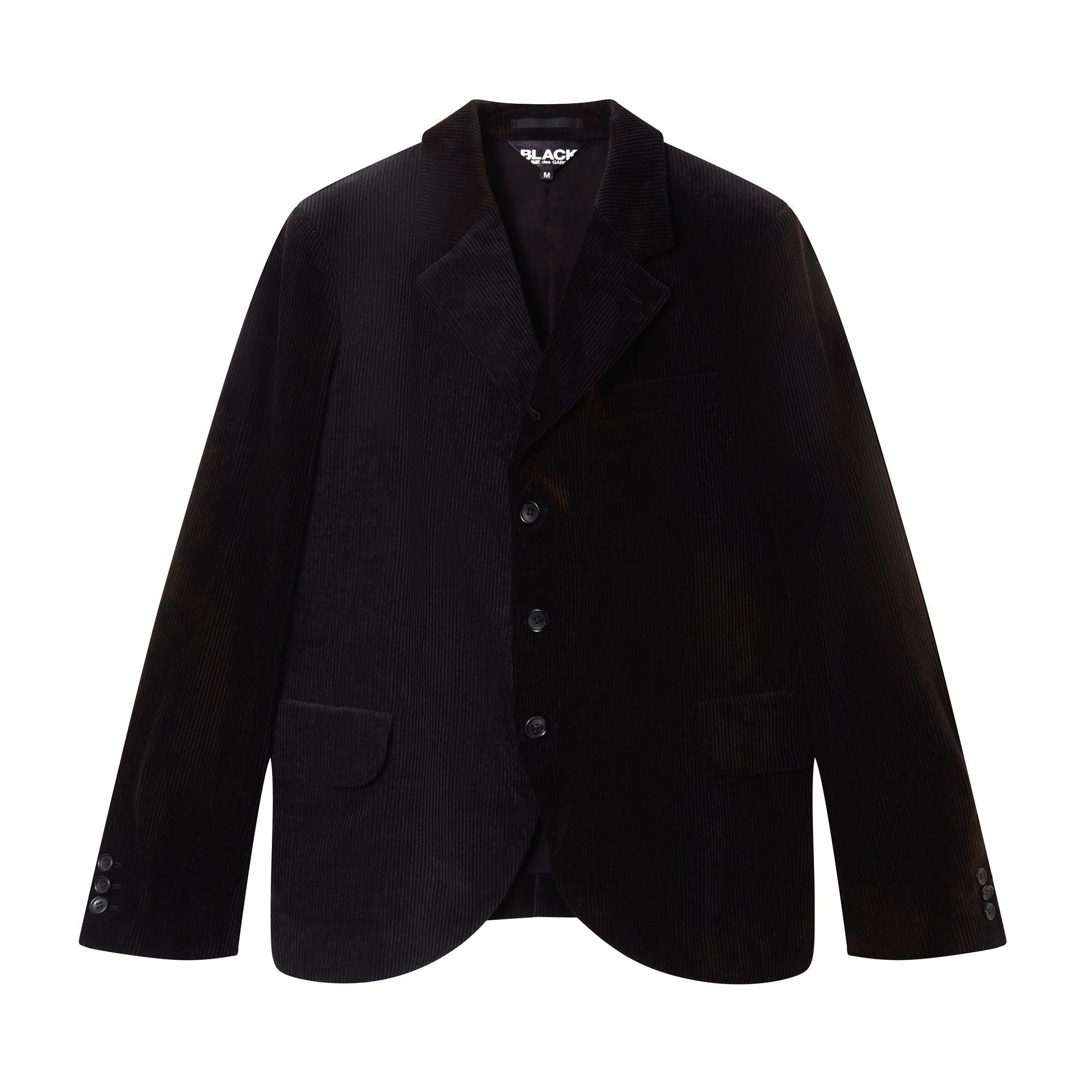 BLACK Comme des Garçons - Tailored Corduroy Jacket - (Black) by BLACK CDG