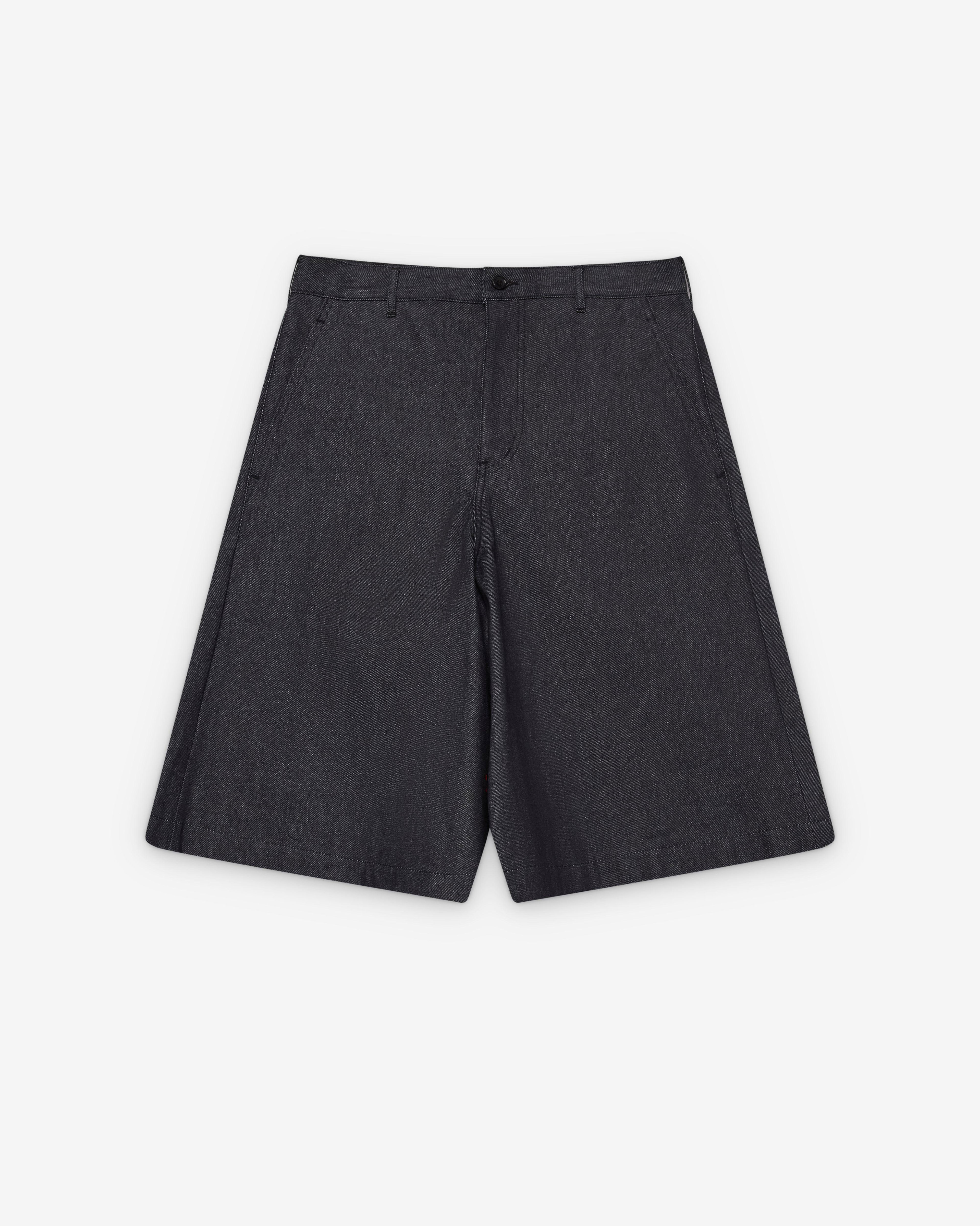 Black Comme des Garçons - Denim Long Shorts - (Indigo) by BLACK CDG