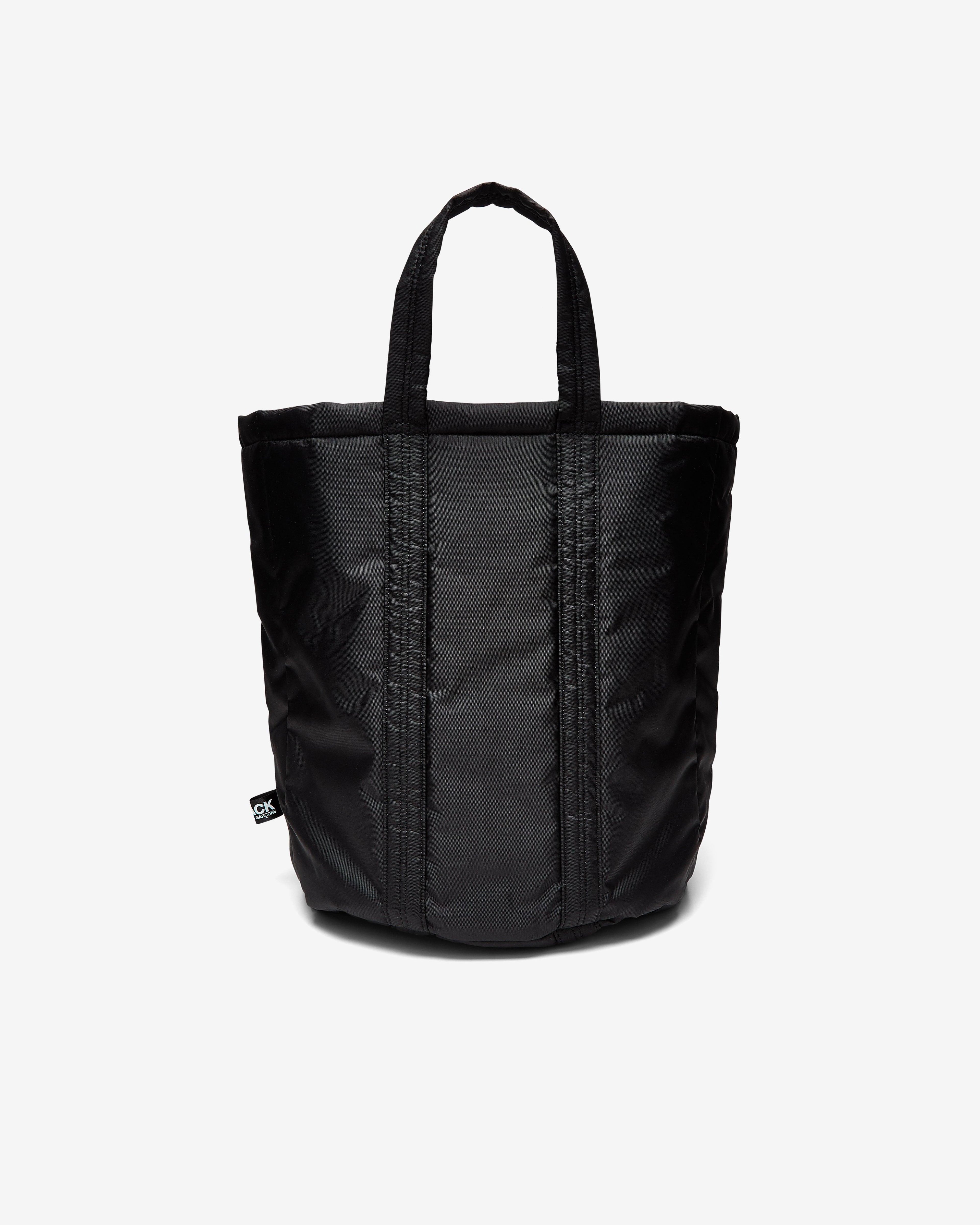 Black Comme des Garçons - Medium Circular Tote Bag - (Black) by BLACK CDG