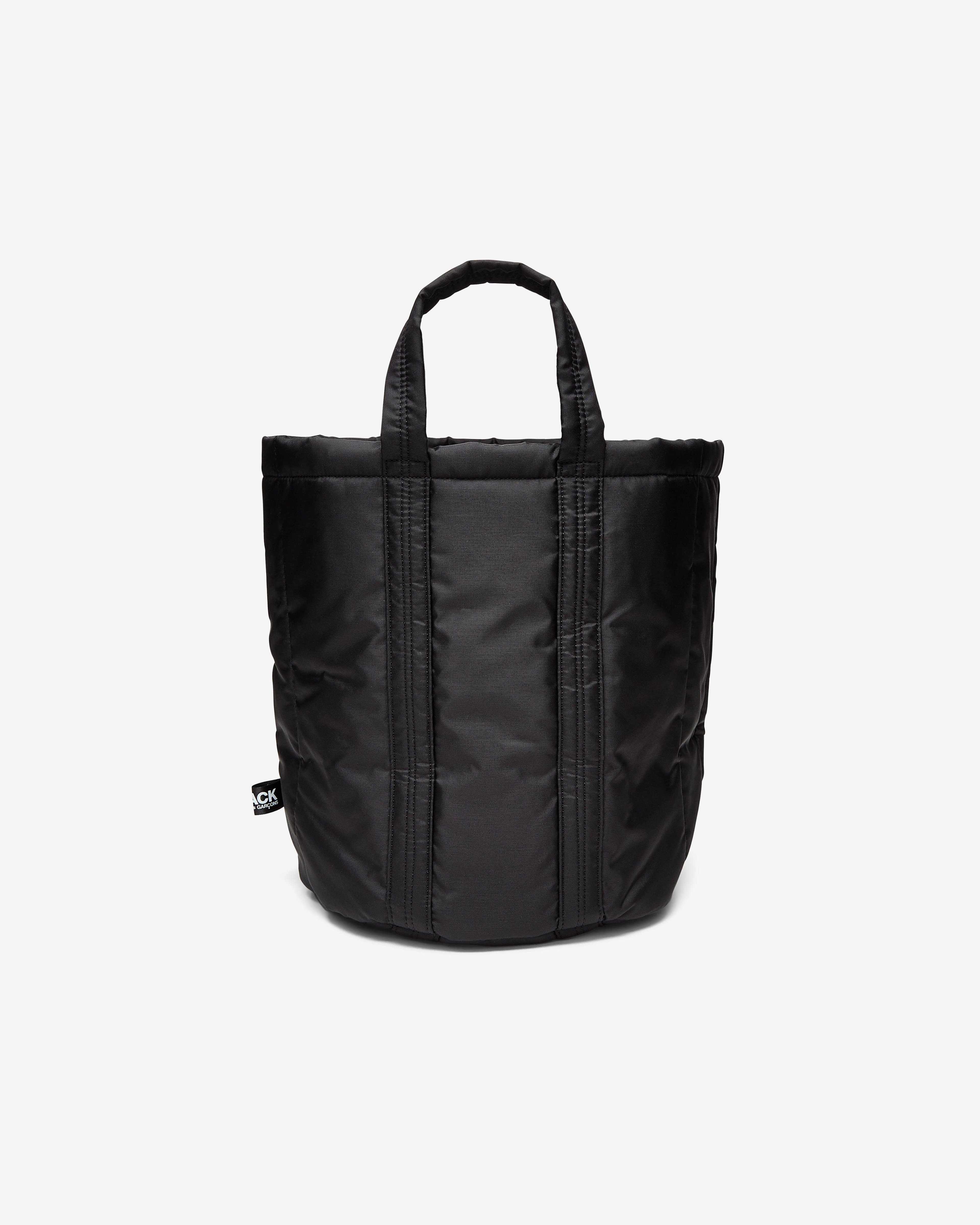 Black Comme des Garçons - Small Circular Tote Bag - (Black) by BLACK CDG