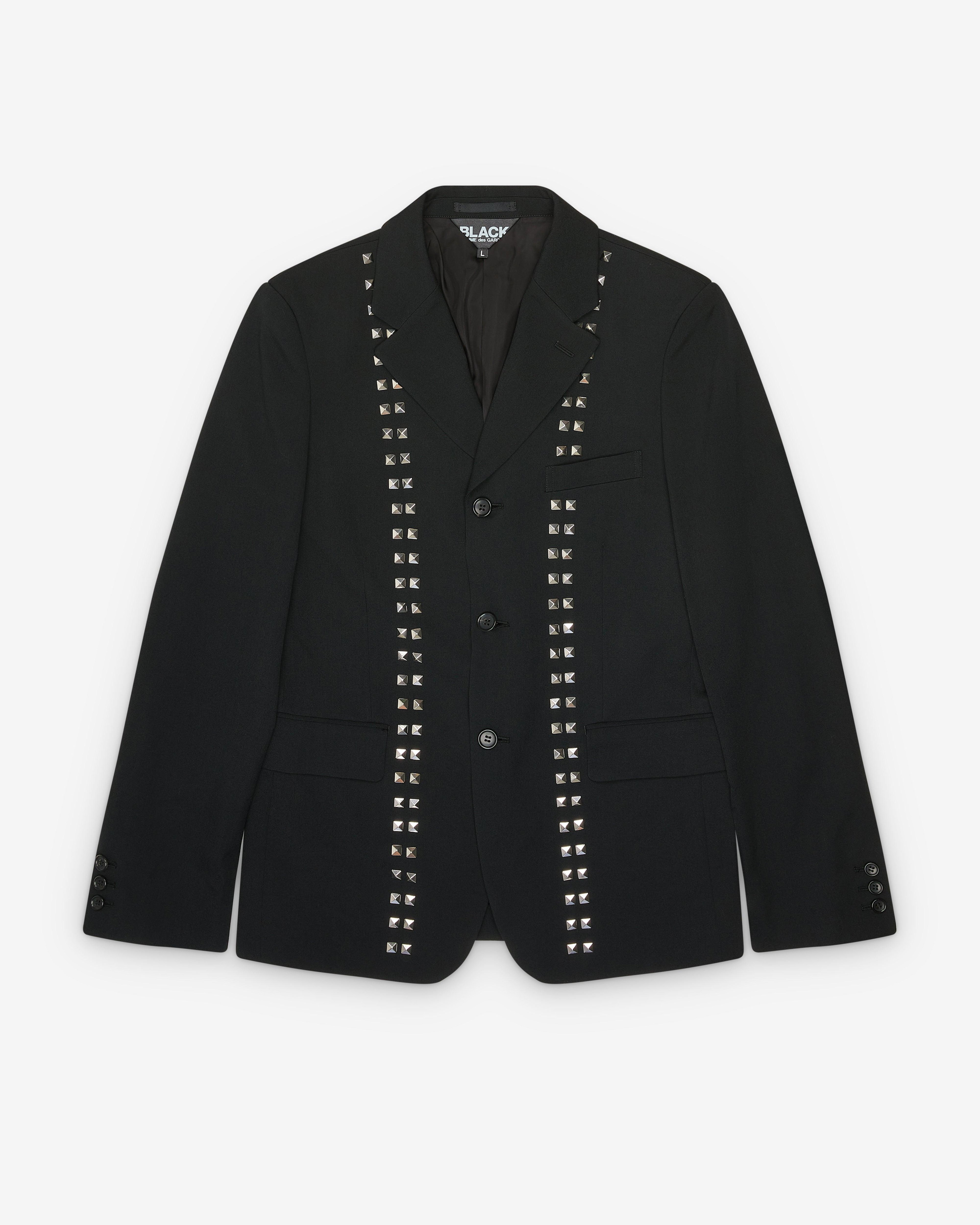 Black Comme des Garçons - Studded Blazer - (Black) by BLACK CDG