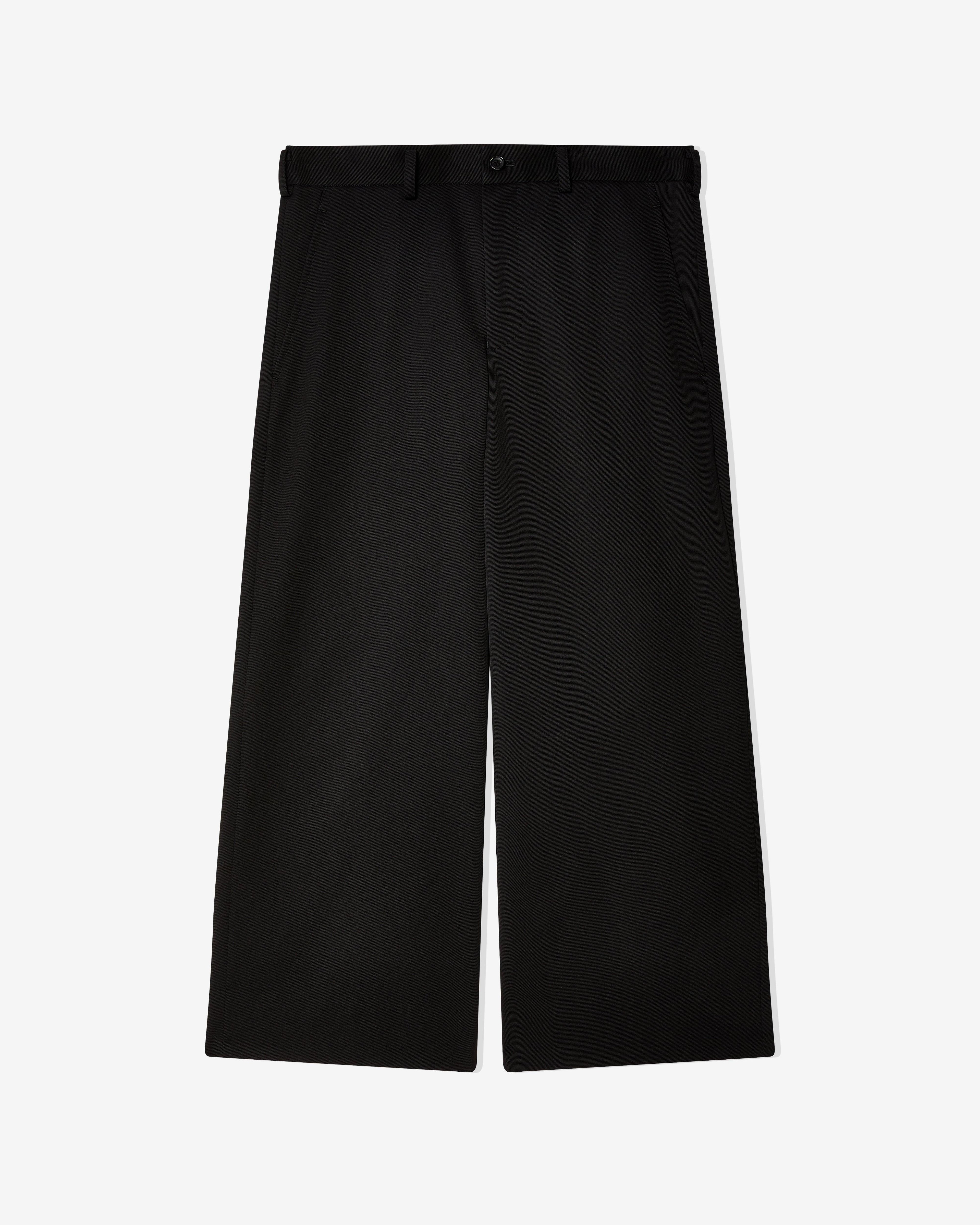 Black Comme des Garçons - Wide Leg Pants - (Black) by BLACK CDG
