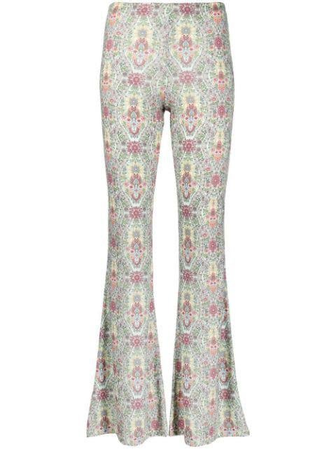 Alba persian-print trousers by BLACK CORAL