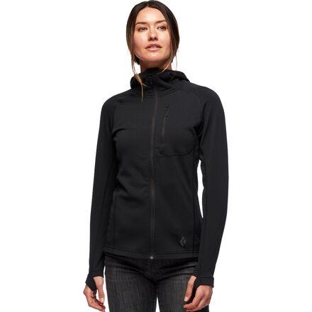 Coefficient Fleece Hooded Jacket by BLACK DIAMOND