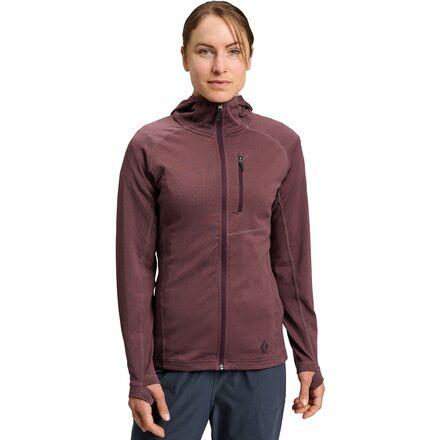 Coefficient Fleece Hooded Jacket by BLACK DIAMOND