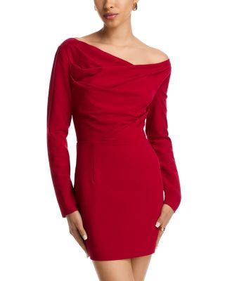 Jacqueline Draped Mini Dress by BLACK HALO