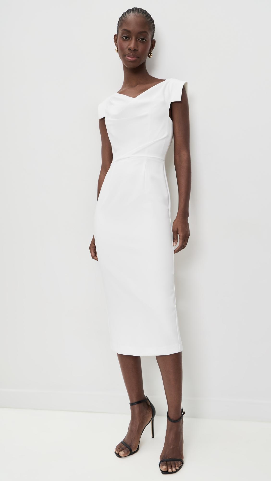 Jacqueline Midi Dress by BLACK HALO