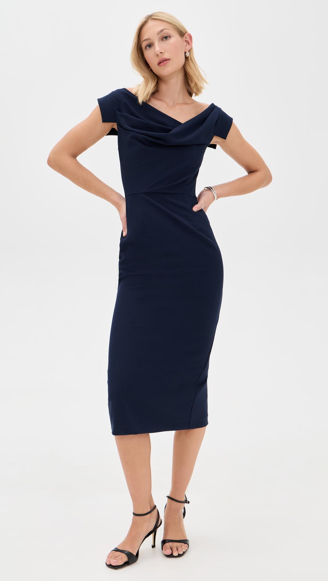 Jacqueline Midi Dress by BLACK HALO