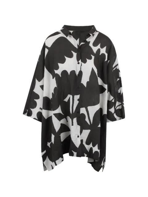 floral-print button-up dress by BLACK LABEL