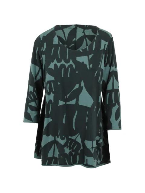 floral-print flared tunic by BLACK LABEL