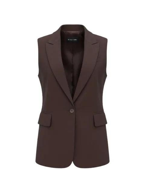 single-breasted waistcoat by BLACK LABEL