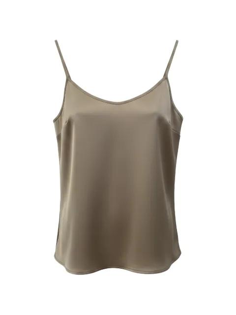 spaghetti-strap v-neck top by BLACK LABEL