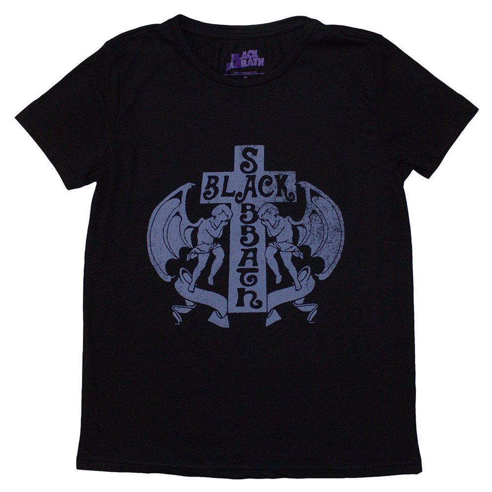 Angels Womens T Shirt by BLACK SABBATH