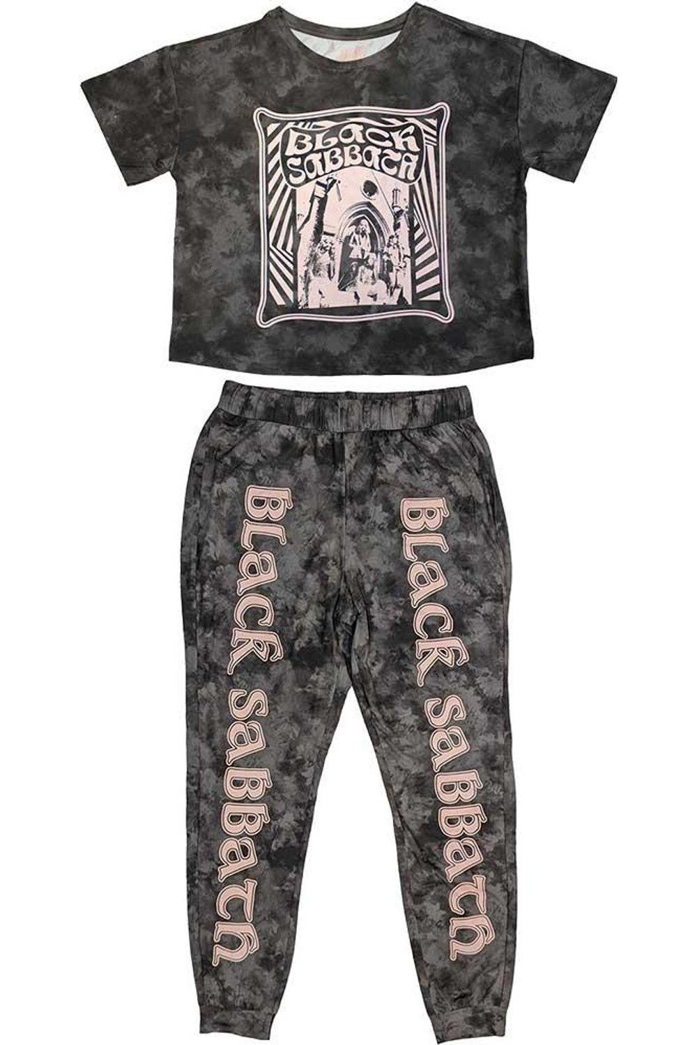 Psycho Long Pyjama Set by BLACK SABBATH