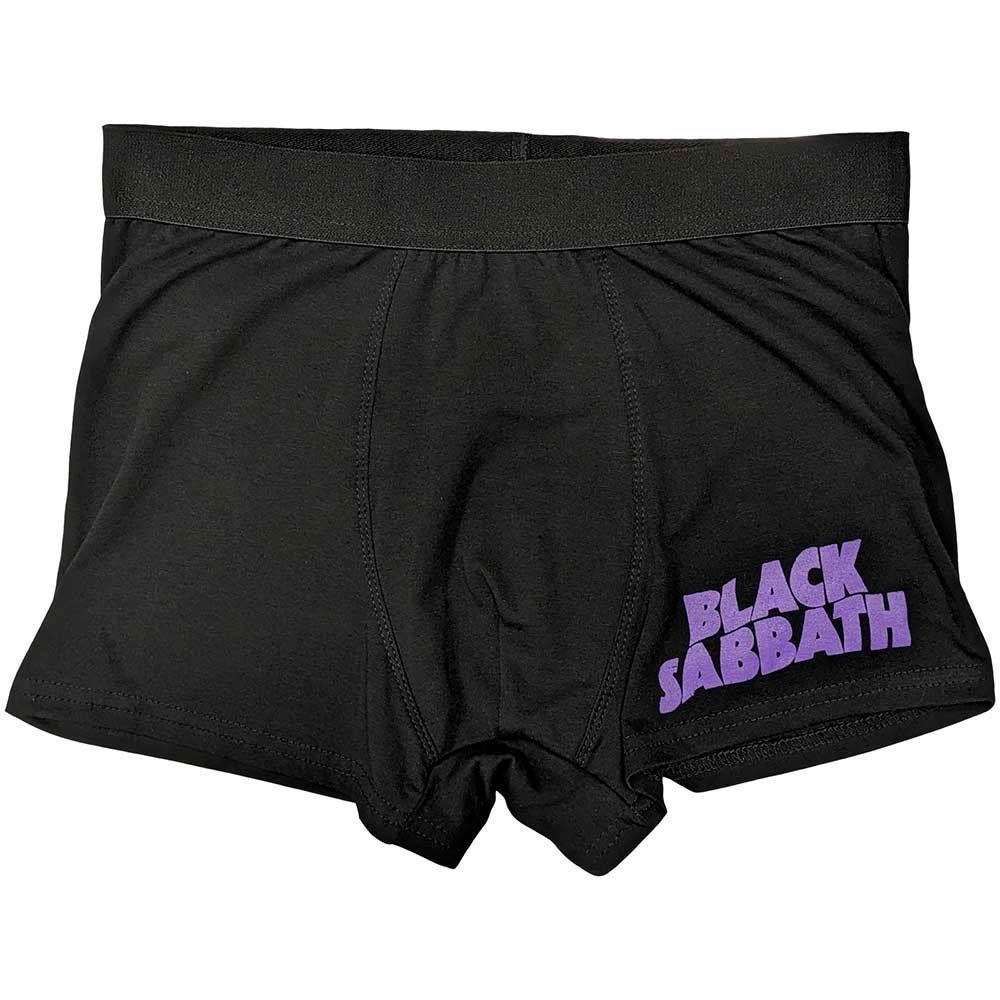 Wavy Band Logo Boxer Shorts by BLACK SABBATH