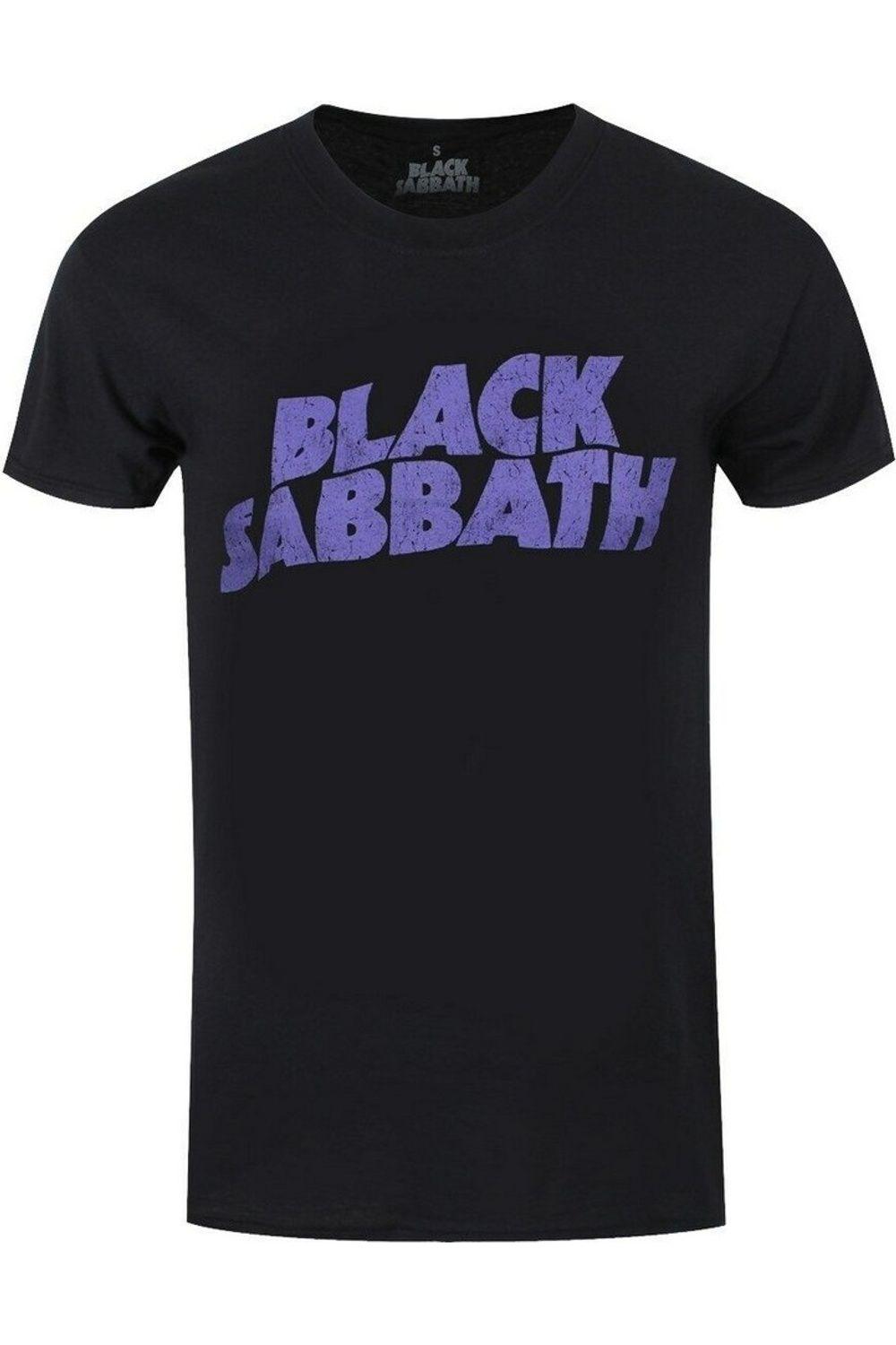 Wavy Logo T-Shirt by BLACK SABBATH