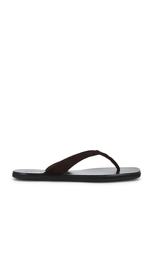 BLACK SUEDE STUDIO Bae Sandal in Chocolate by BLACK SUEDE STUDIO