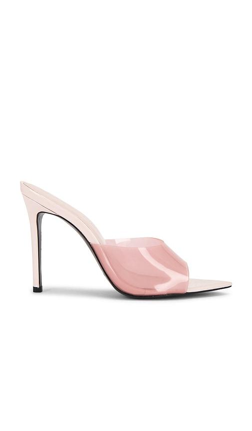 BLACK SUEDE STUDIO Bella Mule in Pink by BLACK SUEDE STUDIO
