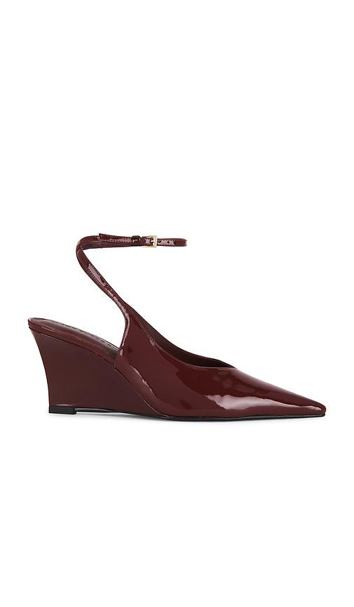 BLACK SUEDE STUDIO Eliana 70 Pump in Red by BLACK SUEDE STUDIO
