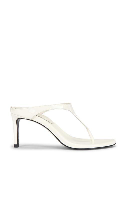 BLACK SUEDE STUDIO Laurel 65 Sandal in White by BLACK SUEDE STUDIO