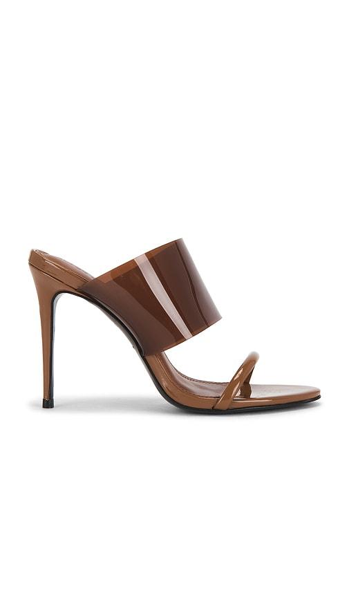 BLACK SUEDE STUDIO Nebula 100 Sandal in Brown by BLACK SUEDE STUDIO