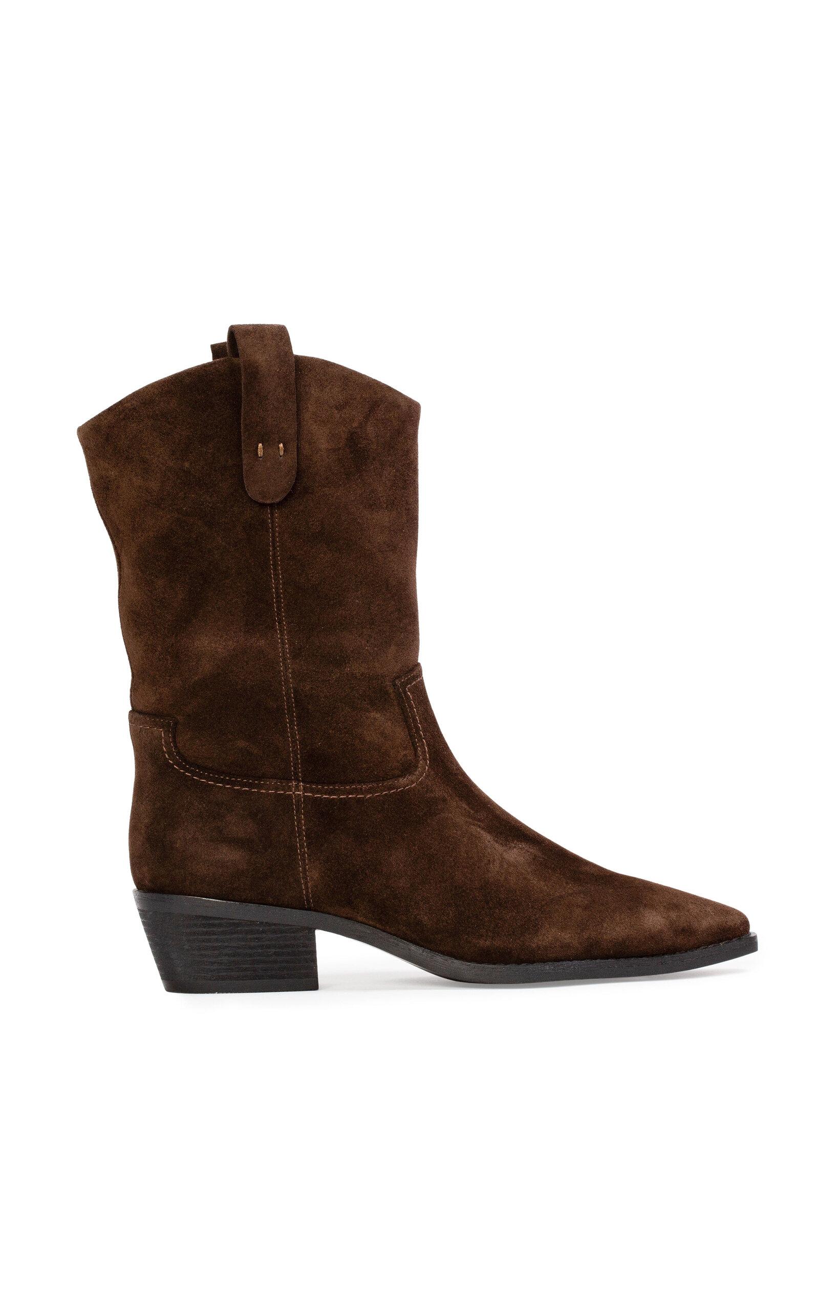 Black Suede Studio Casey Suede Boots - Moda Operandi by BLACK SUEDE STUDIO