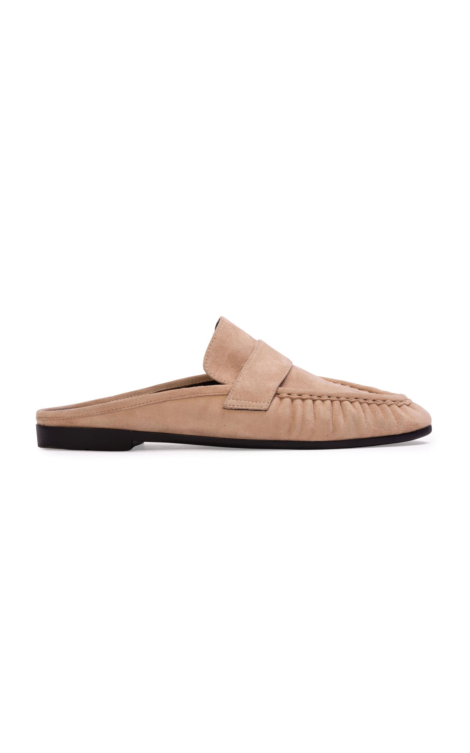 Black Suede Studio Gabby Suede Loafers - Moda Operandi by BLACK SUEDE STUDIO