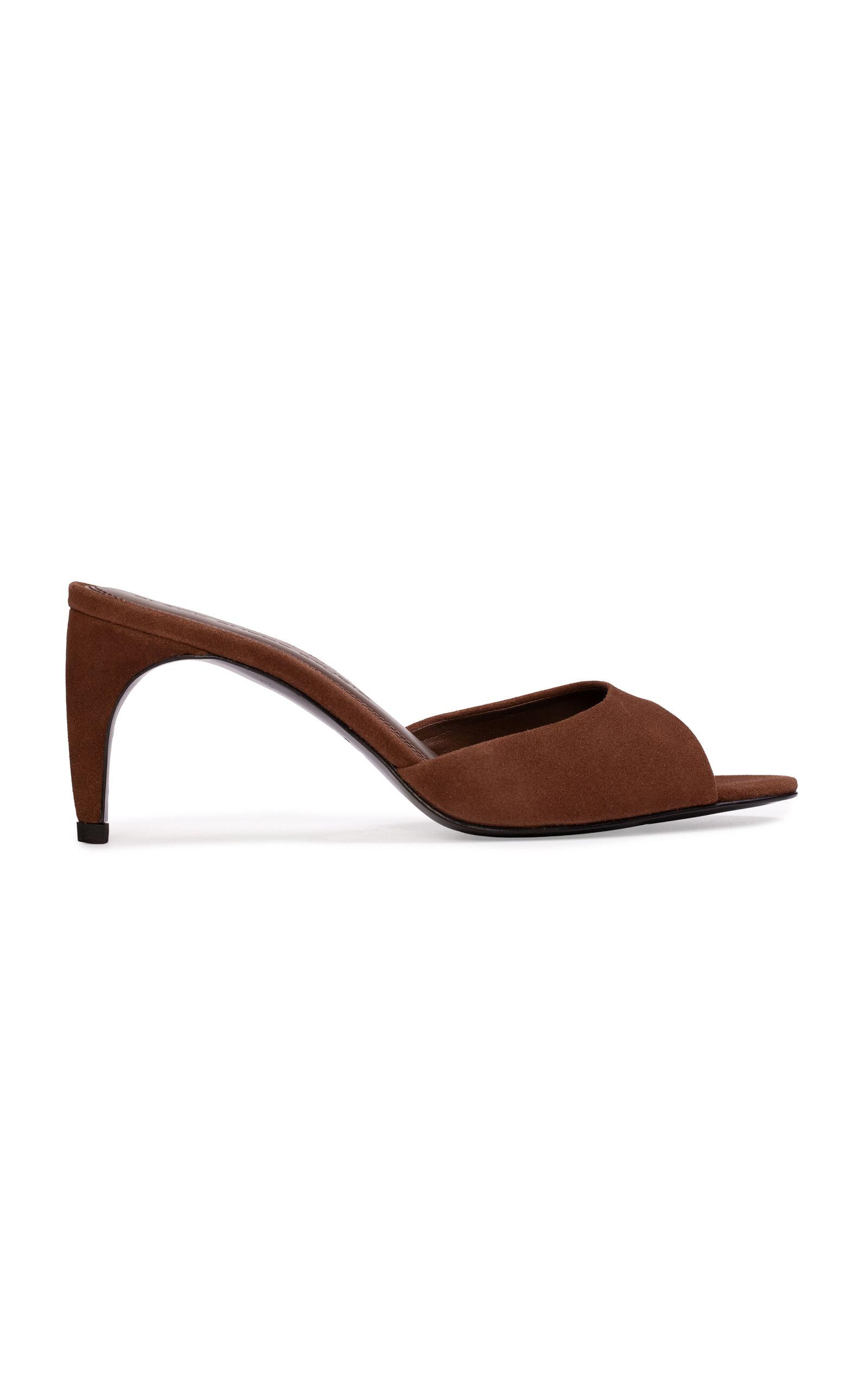 Black Suede Studio Jazz Suede Mules - Moda Operandi by BLACK SUEDE STUDIO
