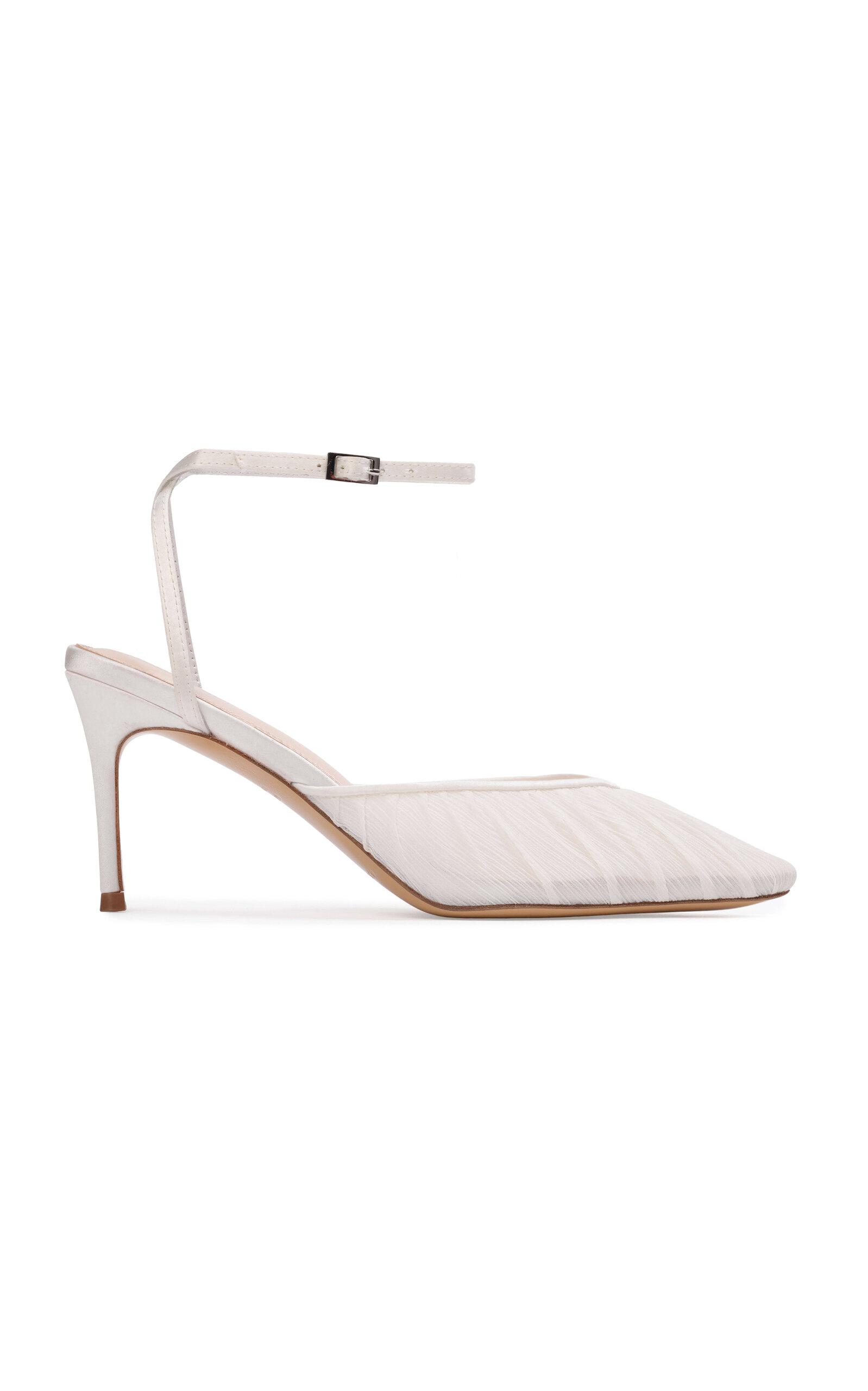 Black Suede Studio Melody Tulle Pumps - Moda Operandi by BLACK SUEDE STUDIO