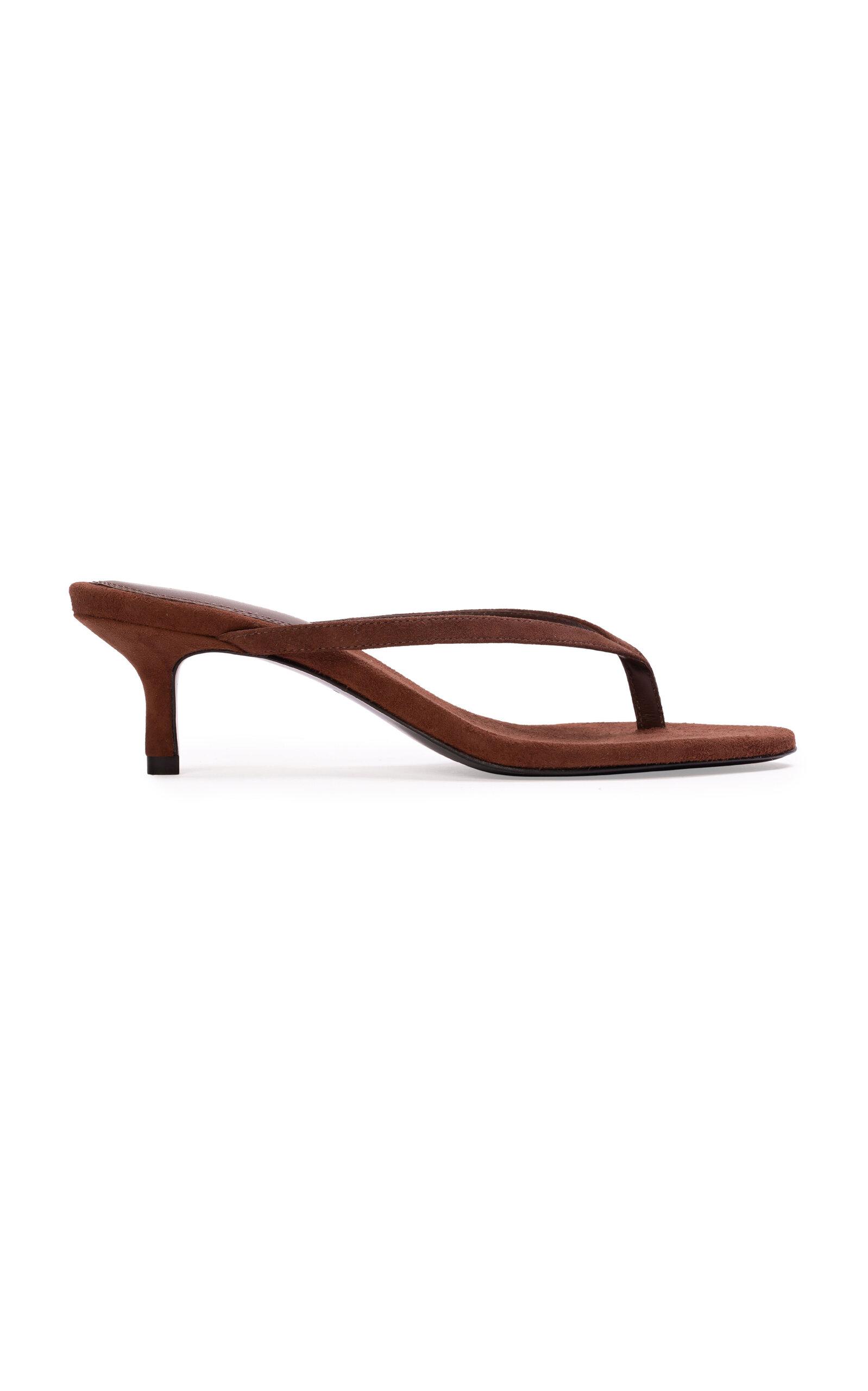 Black Suede Studio Tash Suede Sandals - Moda Operandi by BLACK SUEDE STUDIO