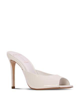 Women's Alessia Mule High Heel Sandals by BLACK SUEDE STUDIO