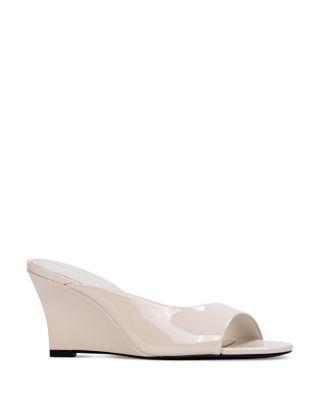 Women's Arisha 70 Mule Wedge Sandals by BLACK SUEDE STUDIO