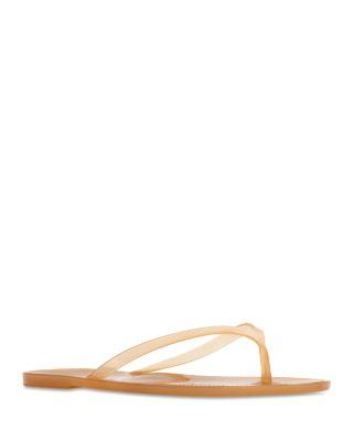 Women's Crystal Jelly Flip Flops by BLACK SUEDE STUDIO