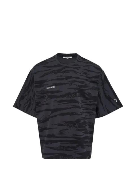 Attack patterned T-shirt by BLACKJACK