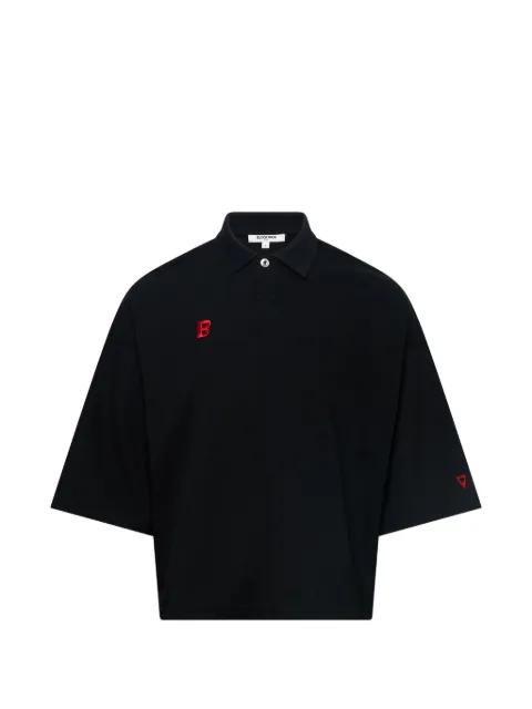 black polo shirt by BLACKJACK
