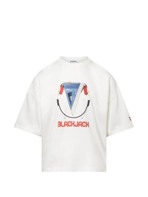 crew-neck T-shirt by BLACKJACK