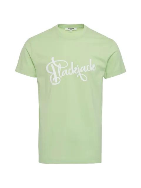 logo-print T-shirt by BLACKJACK