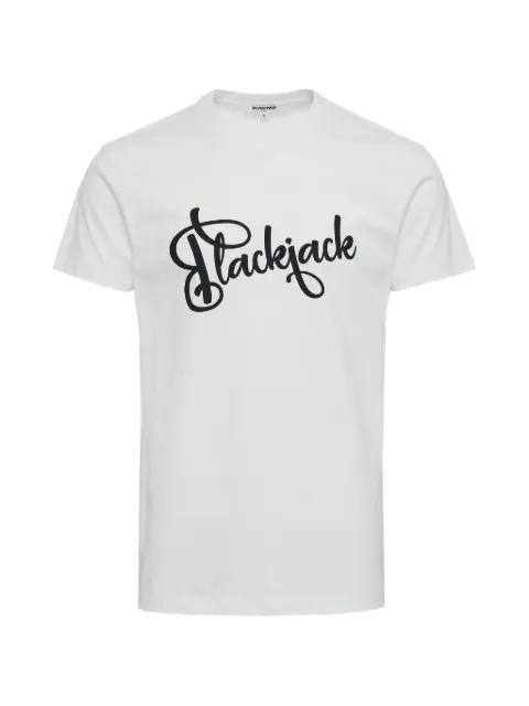 logo-print T-shirt by BLACKJACK