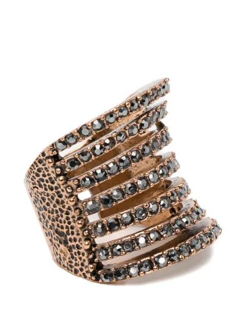 embellished ring by BLAKLACE