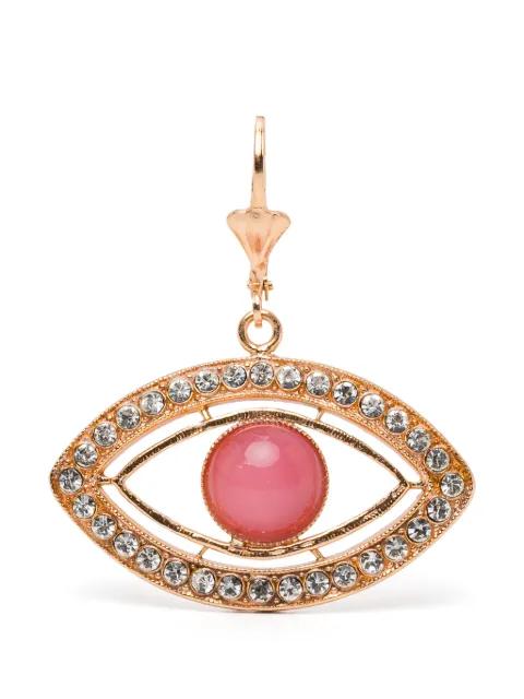 eye shape earrings by BLAKLACE