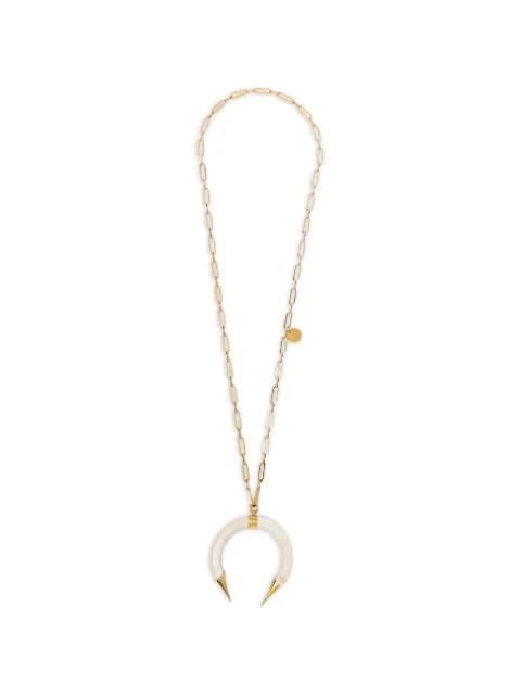 horseshoe pendant necklace by BLAKLACE