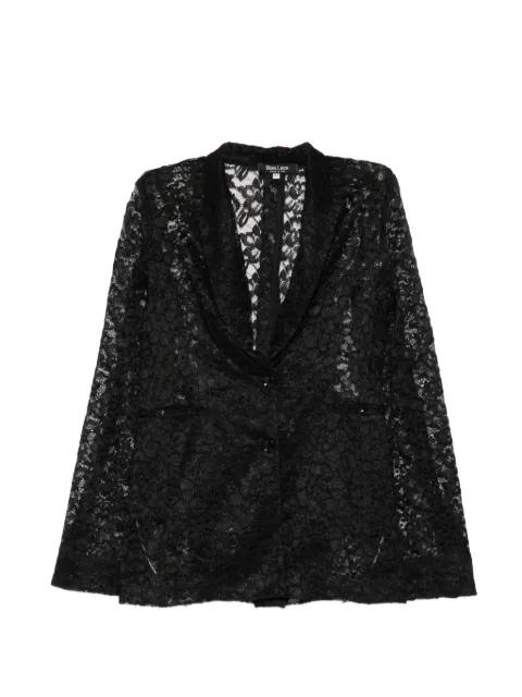 lace button blazer by BLAKLACE